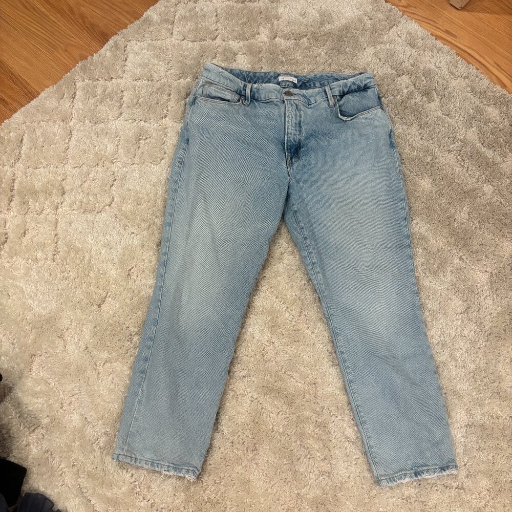 Good American Light Wash Jeans, size 30